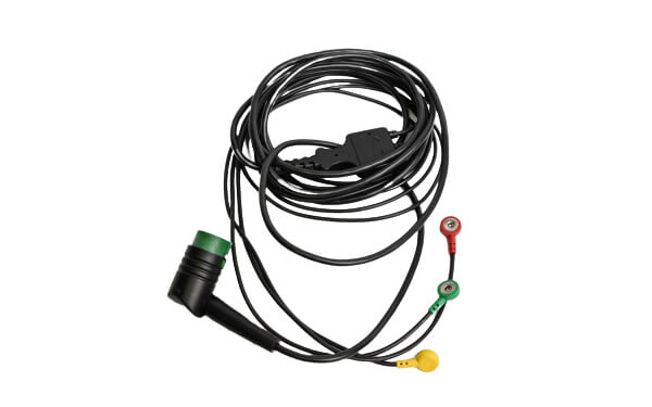 3-Lead ECG Cable USED | Physio-Control Lifepak Monitor/Defibrillator 12/15/20 (2)