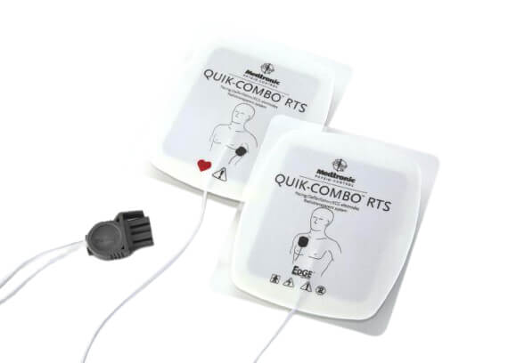 Medtronic Quick Combo Electrode Pads (4) - Physio-Control Lifepak Defibrillator 12/15/20