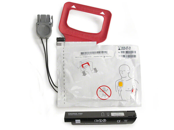 Physio-Control Lifepak Express AED - Pads & Charge-Pak