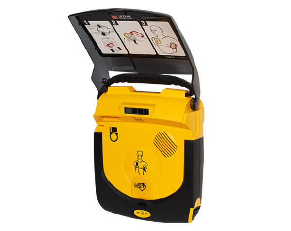 Physio-Control LIFEPAK CR Plus AED - Lid Open