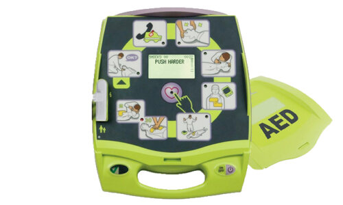ZOLL AED Plus Defibrillator - WIth Lid
