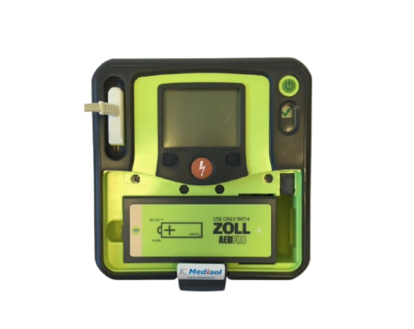 ZOLL AED Pro Defibrillator - Battery Lid Open